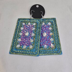 Colorful Beaded Earrings